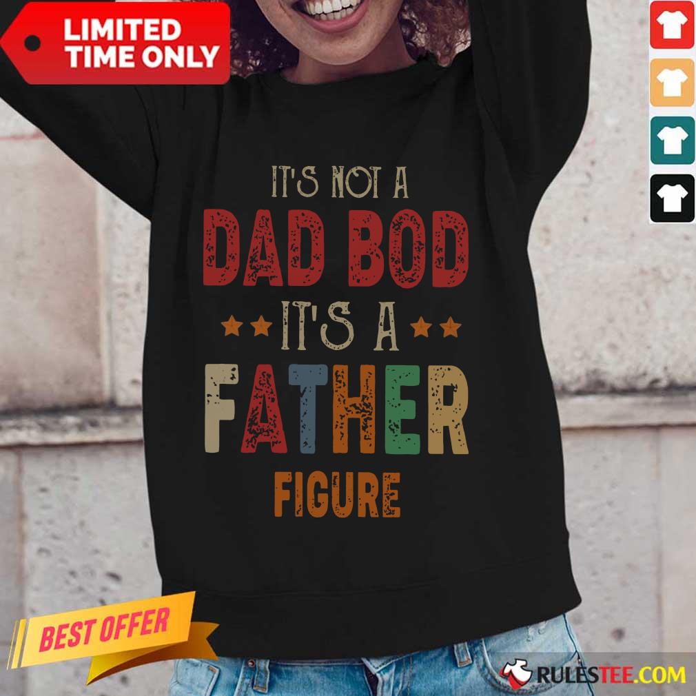 Dad Bod Father Figure Fathers Day Shirt - Image 2