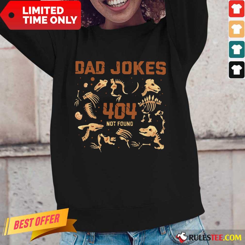 Dad Jokes 404 Not Found Shirt - Image 2