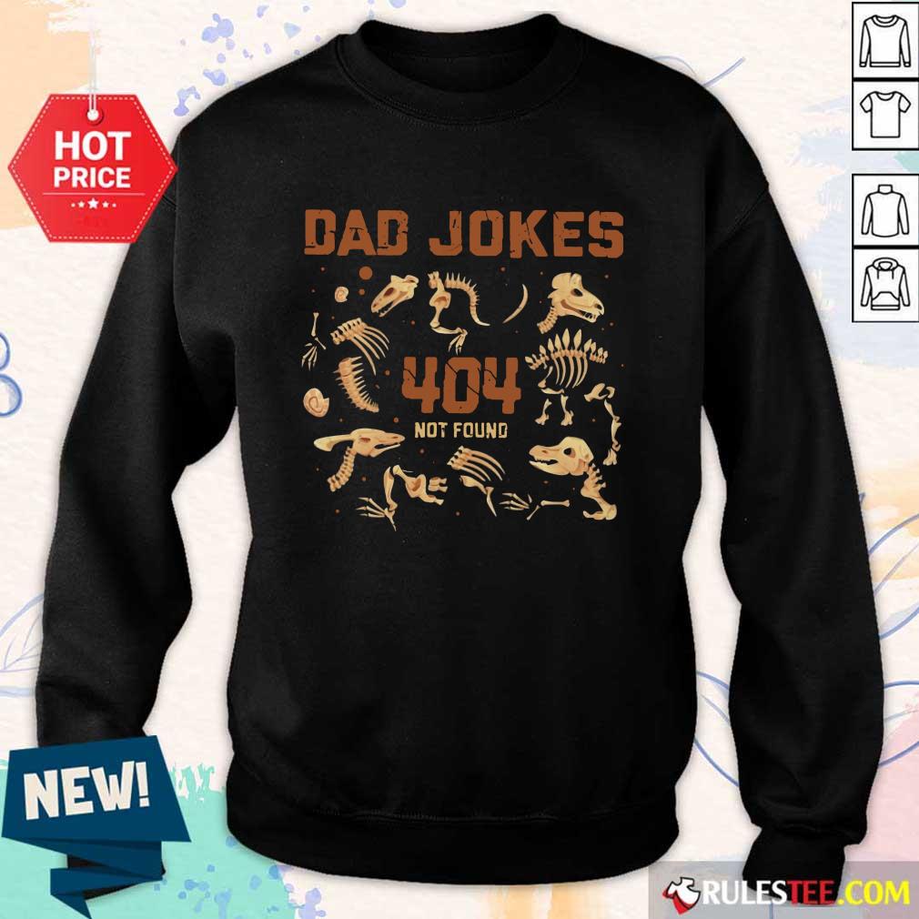 Dad Jokes 404 Not Found Shirt - Image 5