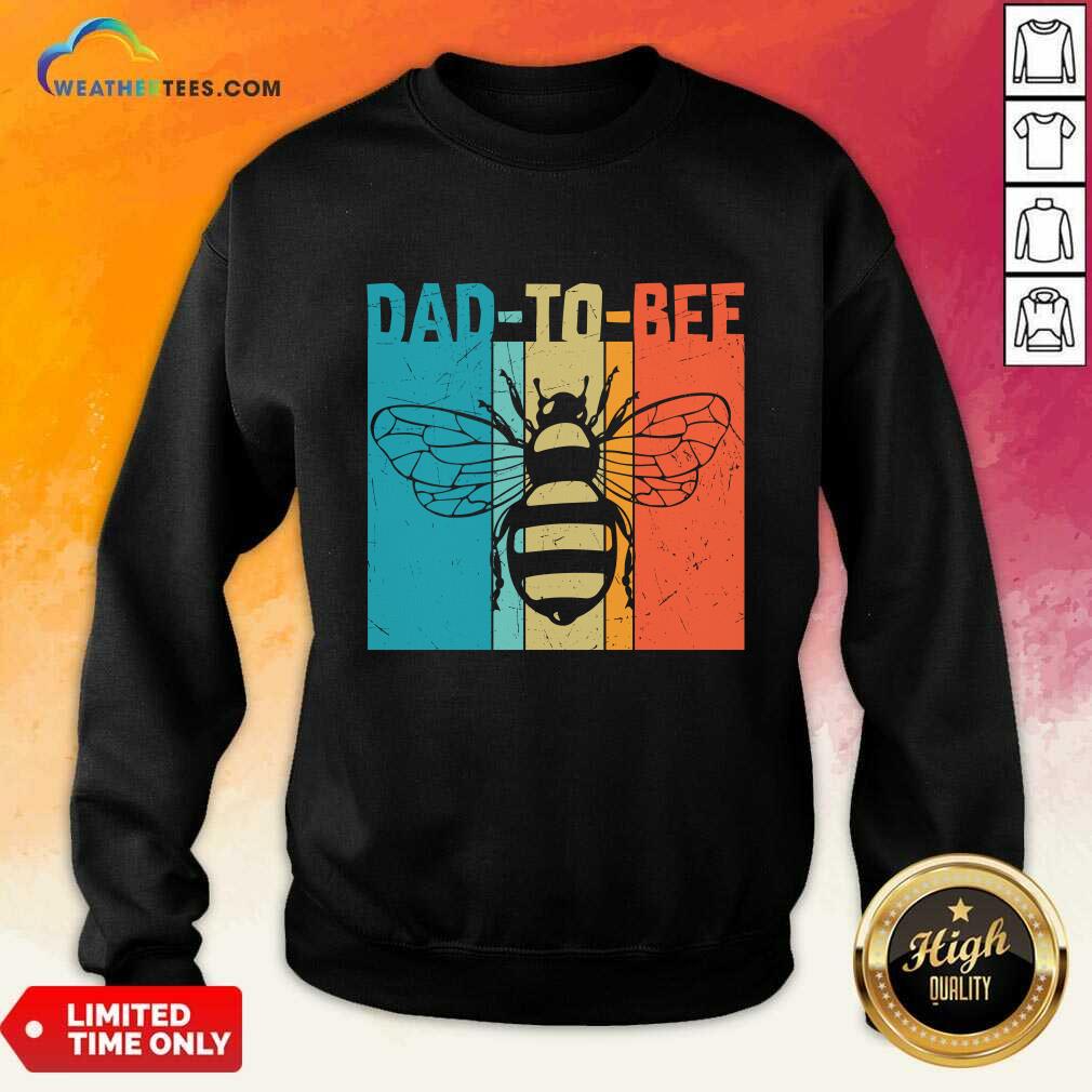 Dad To Bee Vintage Shirt - Image 3