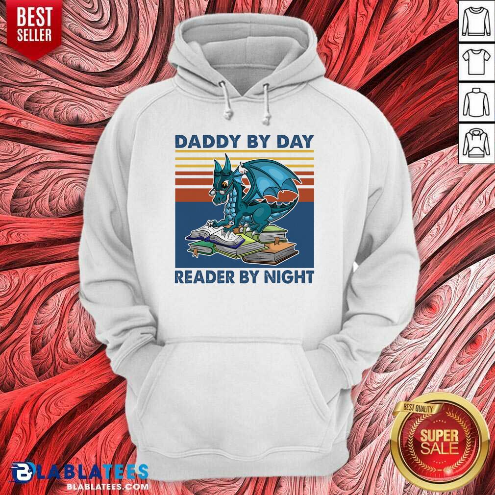 Daddy By Day Reader By Night Book Shirt - Image 2
