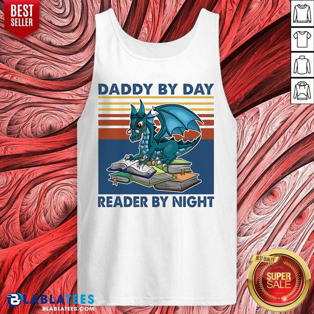 Daddy By Day Reader By Night Book Shirt - Image 4