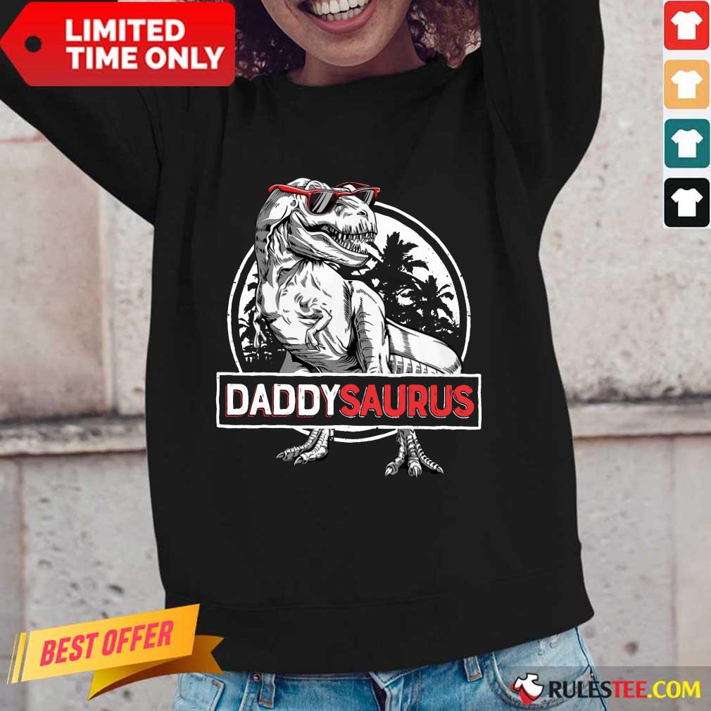 Daddy Saurus Father's Day Shirt - Image 2