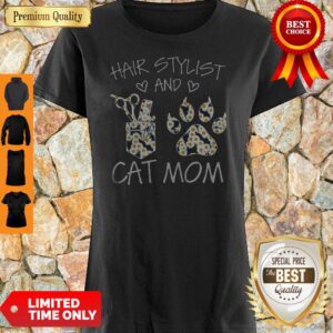 Daisy Hair Stylist And Cat Mom Shirt