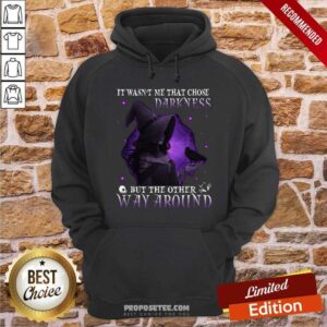 Alternative view of Darkness But The Other Way Around Shirt