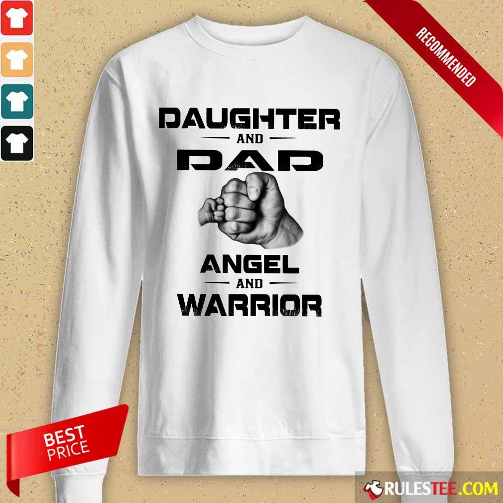 Daughter And Dad Angel And Warrior Shirt - Image 2
