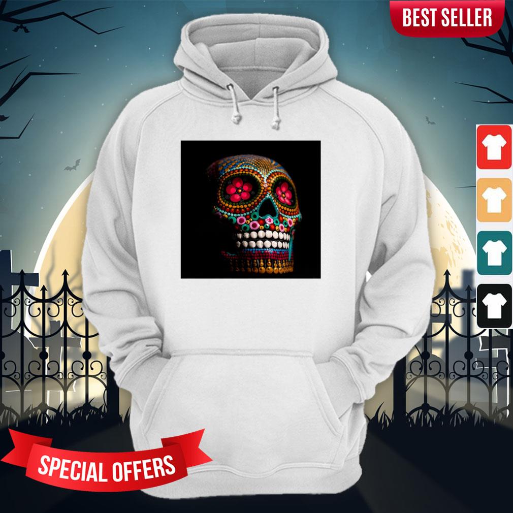 Day Of The Dead Dia De Los Muertos Skull Shirt - Image 5