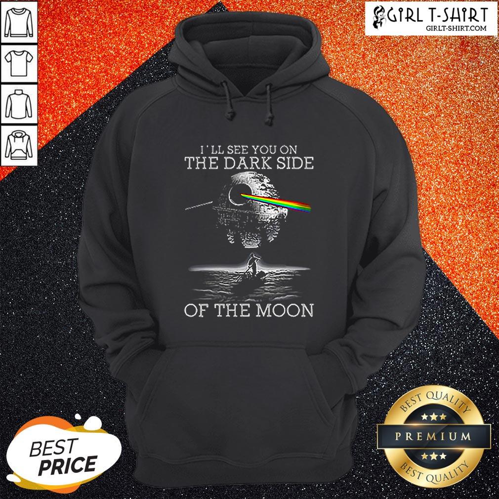 Death Star I’ll See You On The Dark Side Of The Moon Shirt - Image 5