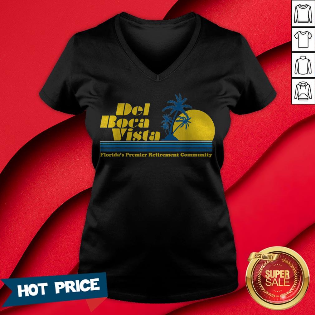 Del Boca Vista Retirement Community Funny Novelty Shirt - Image 3