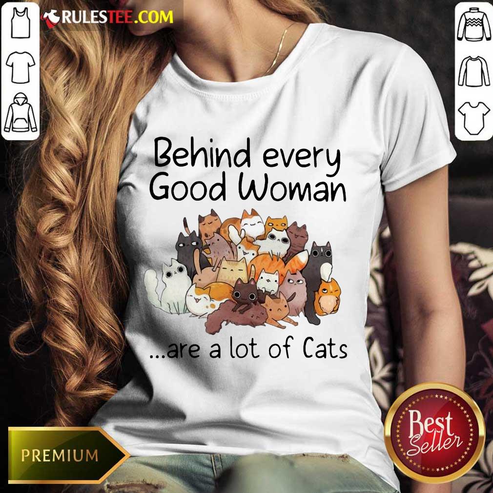 Delighted Every Woman A Lot Of Cats Shirt - Image 2