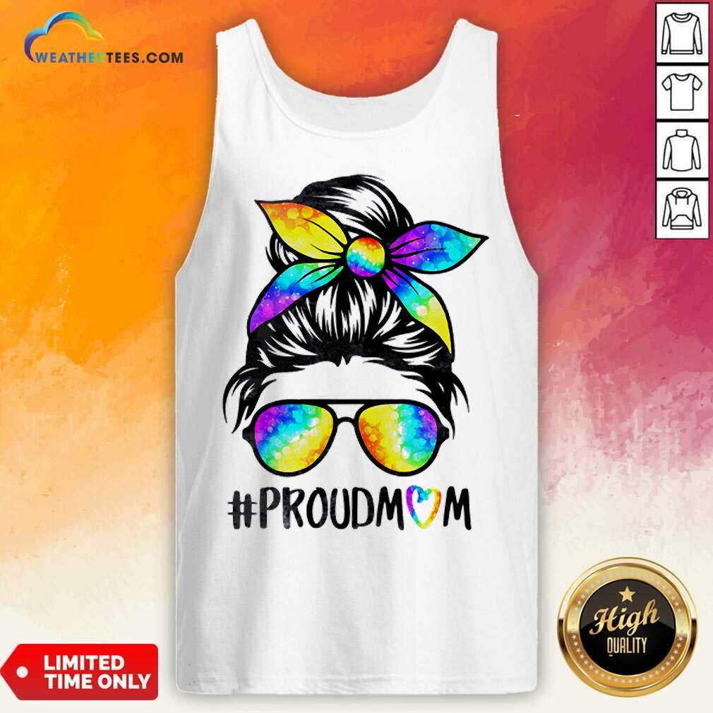 Delighted Hippie Dye Mom Proudmom 3 Shirt - Image 2