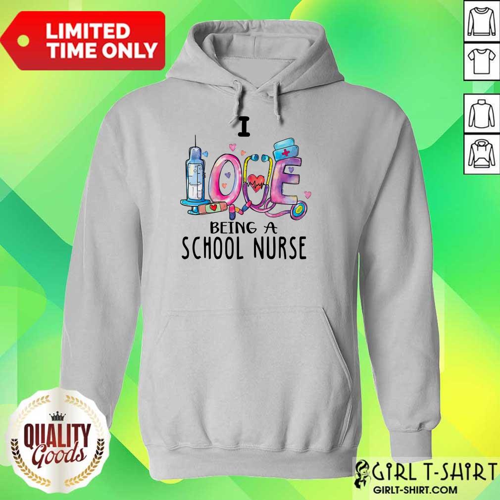 Delighted I Love Being A School Nurse 2021 Shirt - Image 3