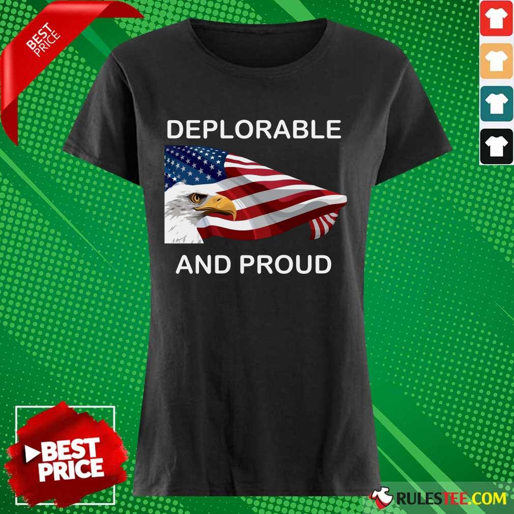Deplorable And Proud Shirt - Image 3