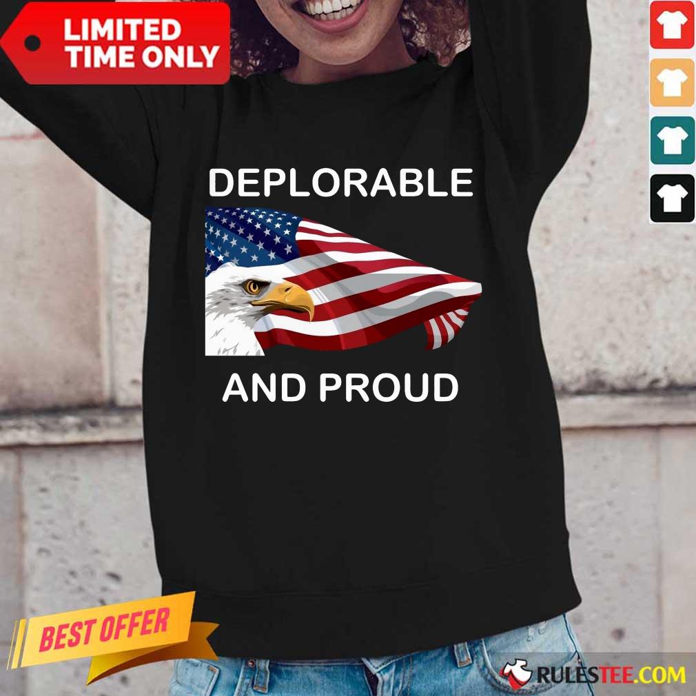 Deplorable And Proud Shirt - Image 2