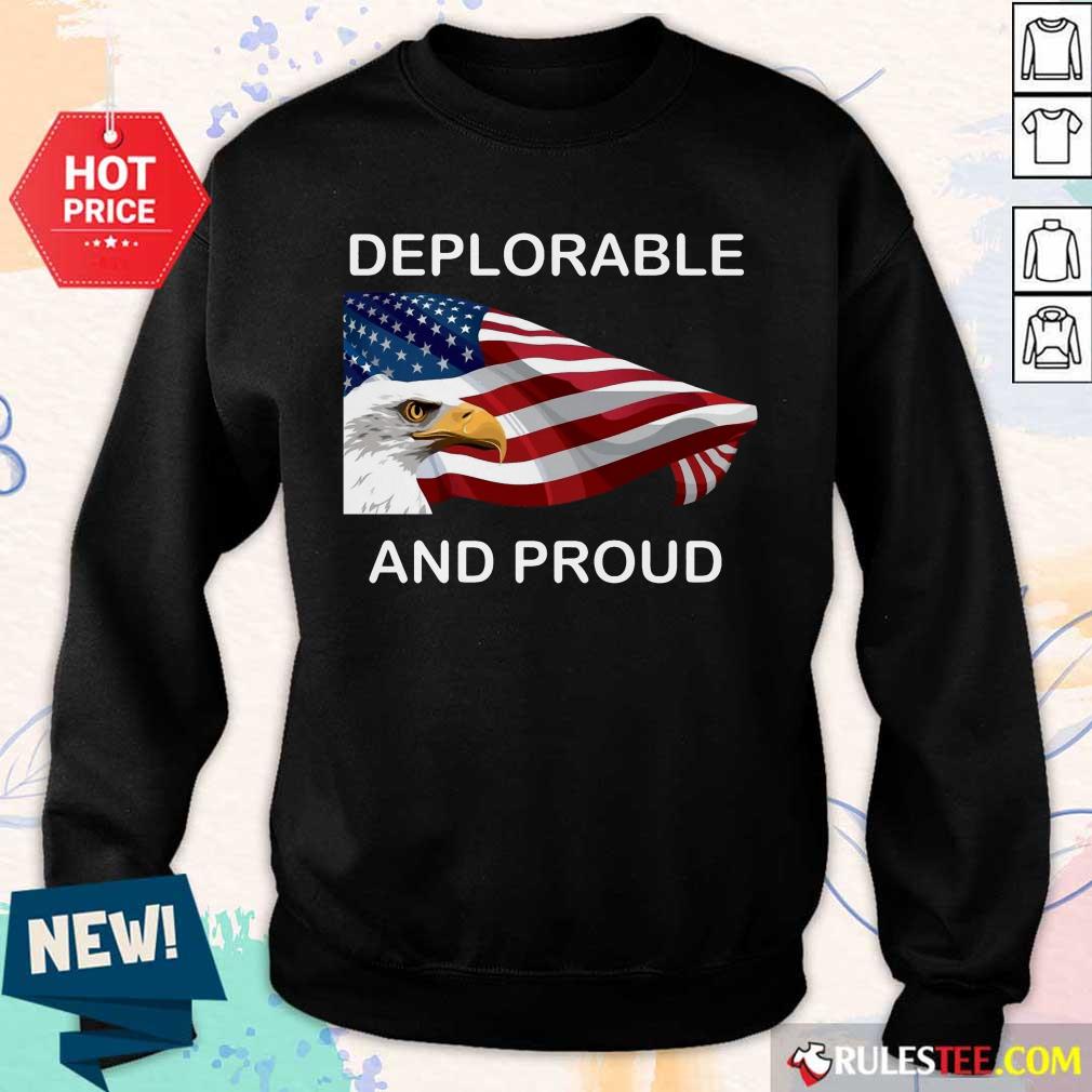 Deplorable And Proud Shirt - Image 5