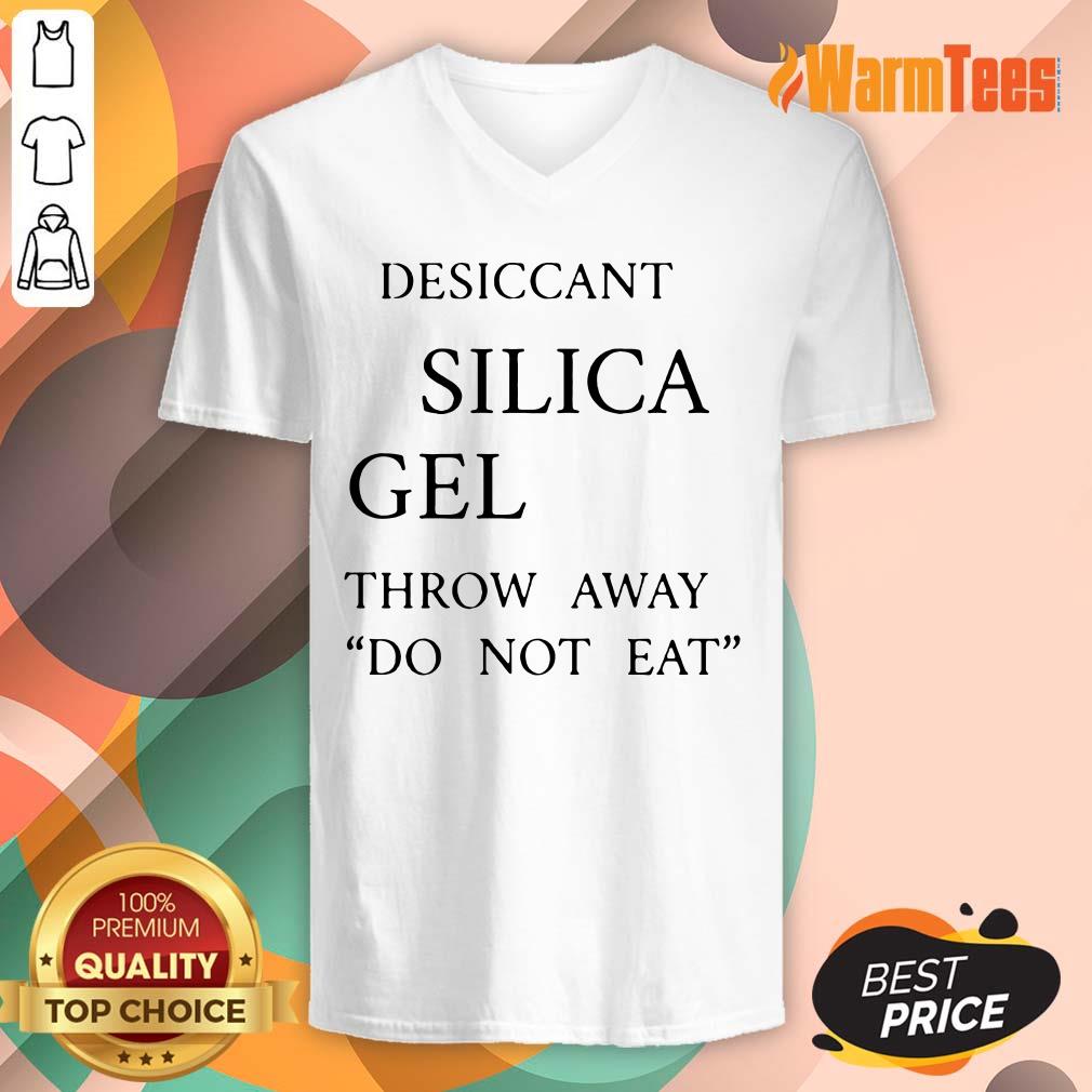 Desiccant Silica Gel Throw Away Do Not Eat Shirt - Image 4