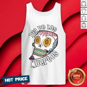 Alternative view of Dia De Los Muertos Day Of The Dead Sugar Skull Shirt