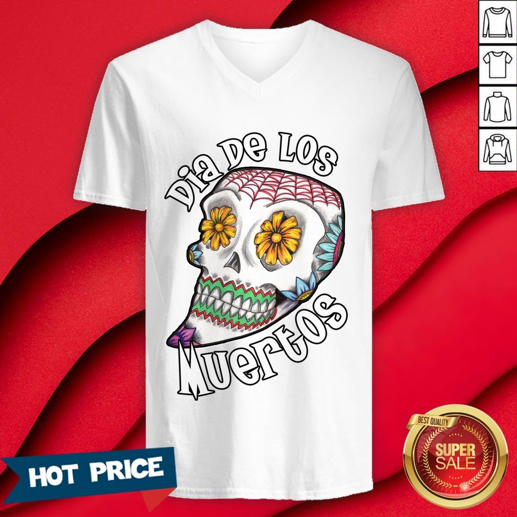 Dia De Los Muertos Day Of The Dead Sugar Skull Shirt - Image 3