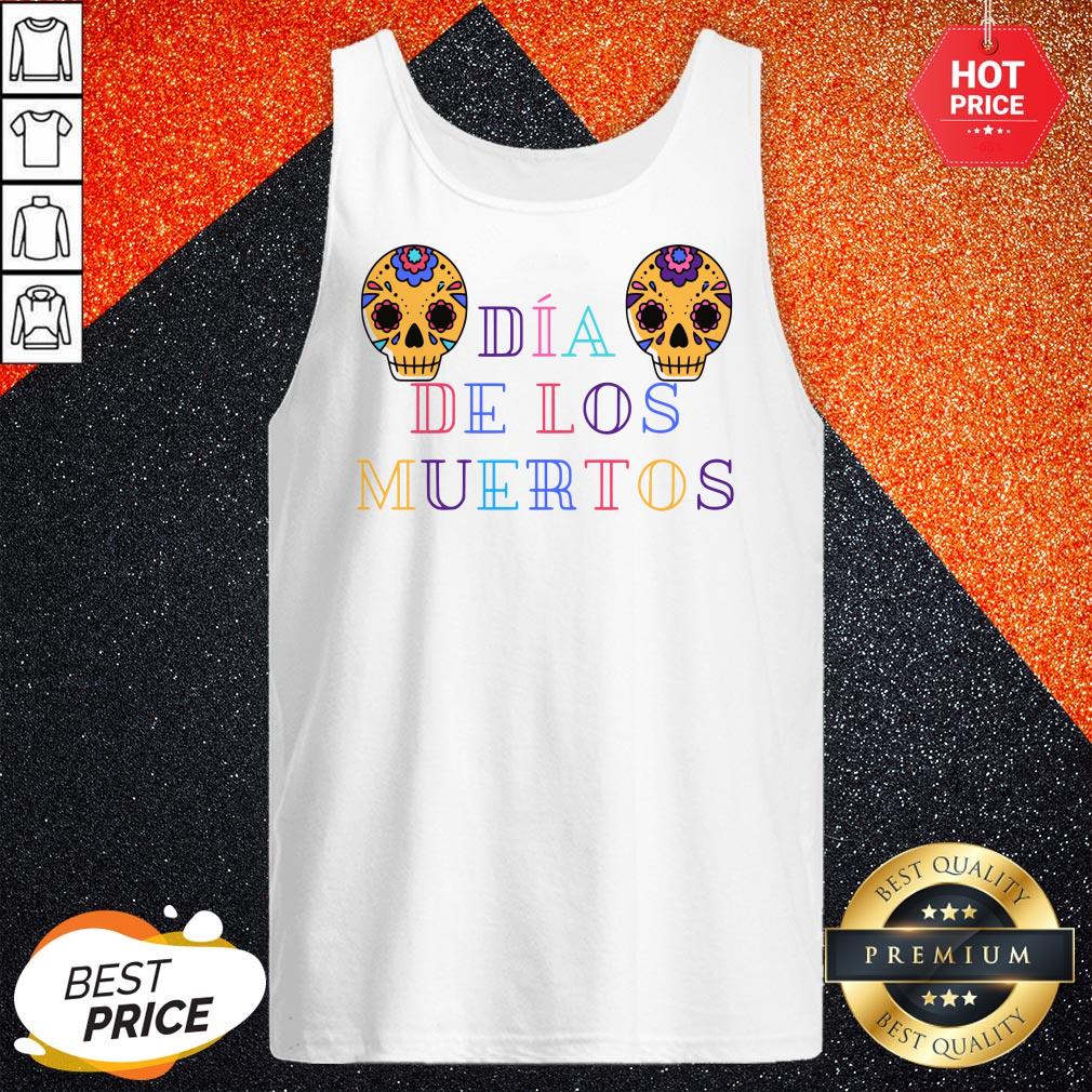 Día De Los Muertos Day Of The Dead Sugar Skulls Shirt - Image 3