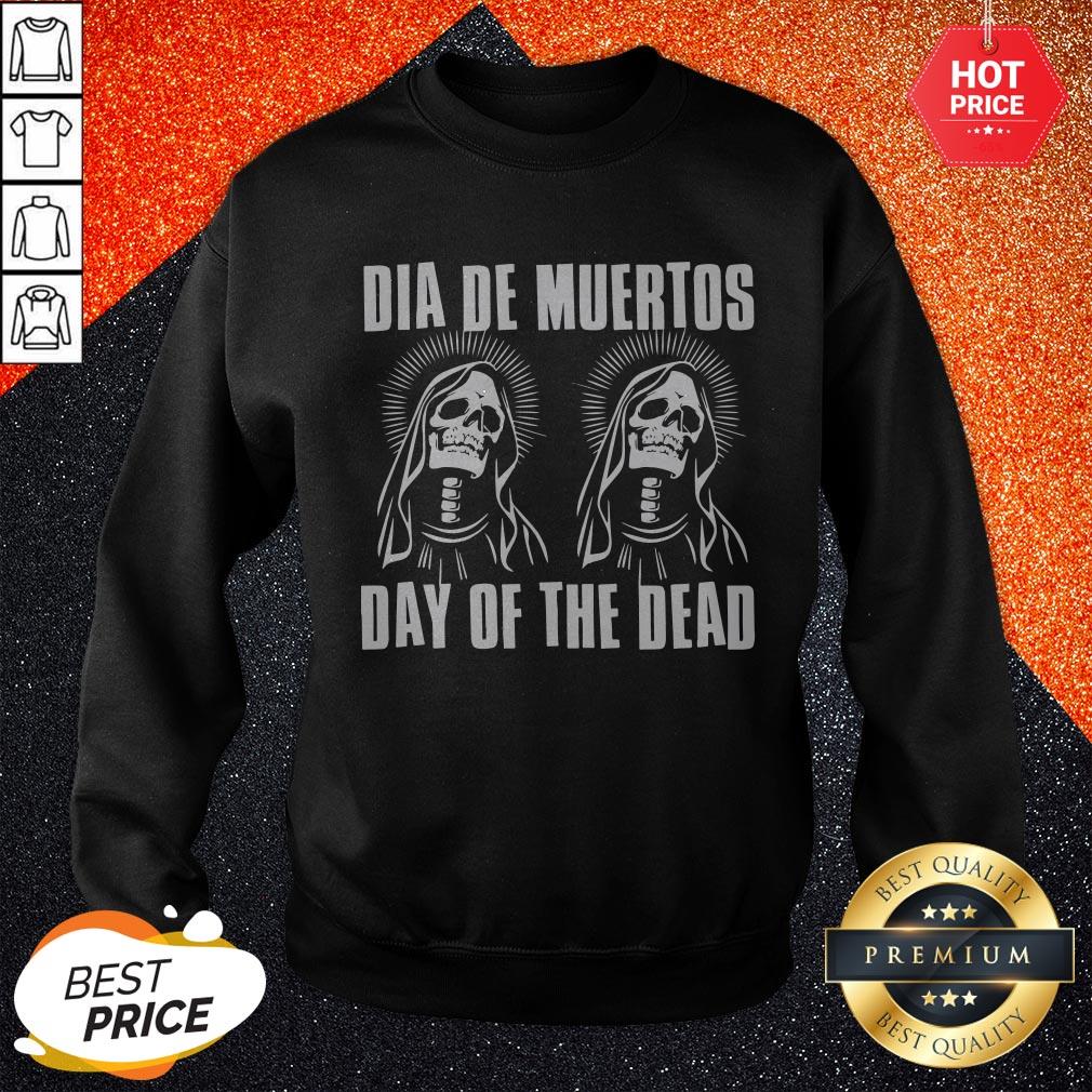 Dia De Muertos Skeletons Day Of The Dead Shirt - Image 4