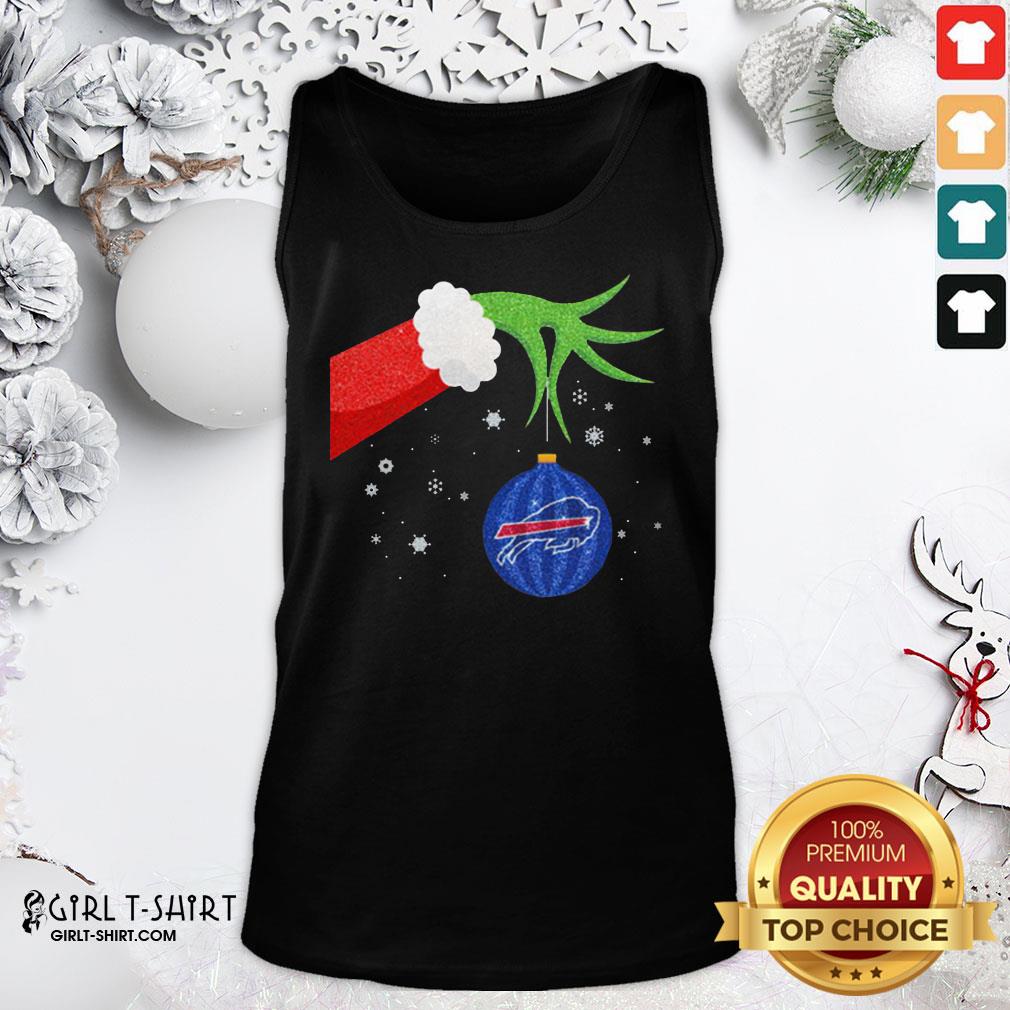 Different The Grinch Christmas Ornament Buffalo Bills Shirt - Image 3