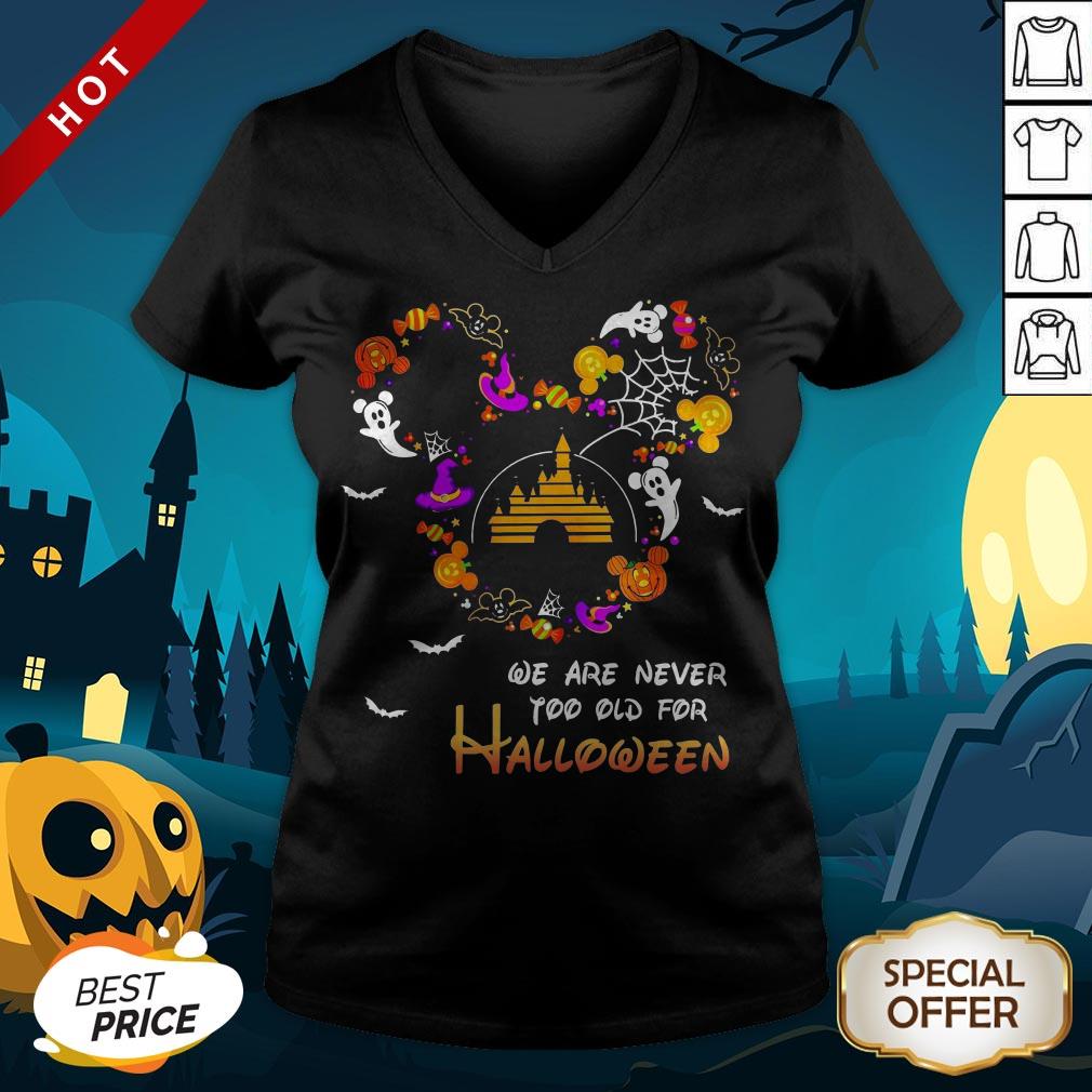 Disney We Are Never Too Old For Halloween Shirt - Image 3