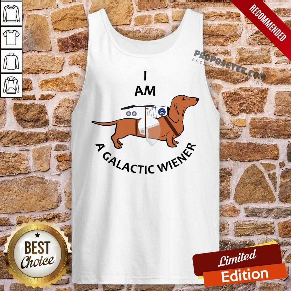 Dog I Am A Galactic Wiener Shirt - Image 3