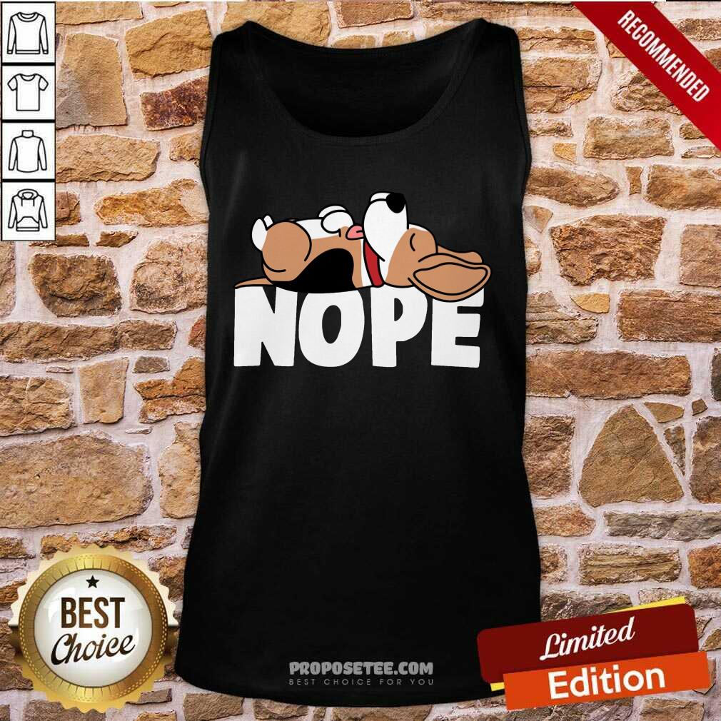 Dogs Nope Corgi Shirt - Image 4