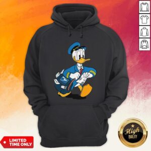 Alternative view of Donald Duck Mail Carrier Drawing Cartoon Shirt