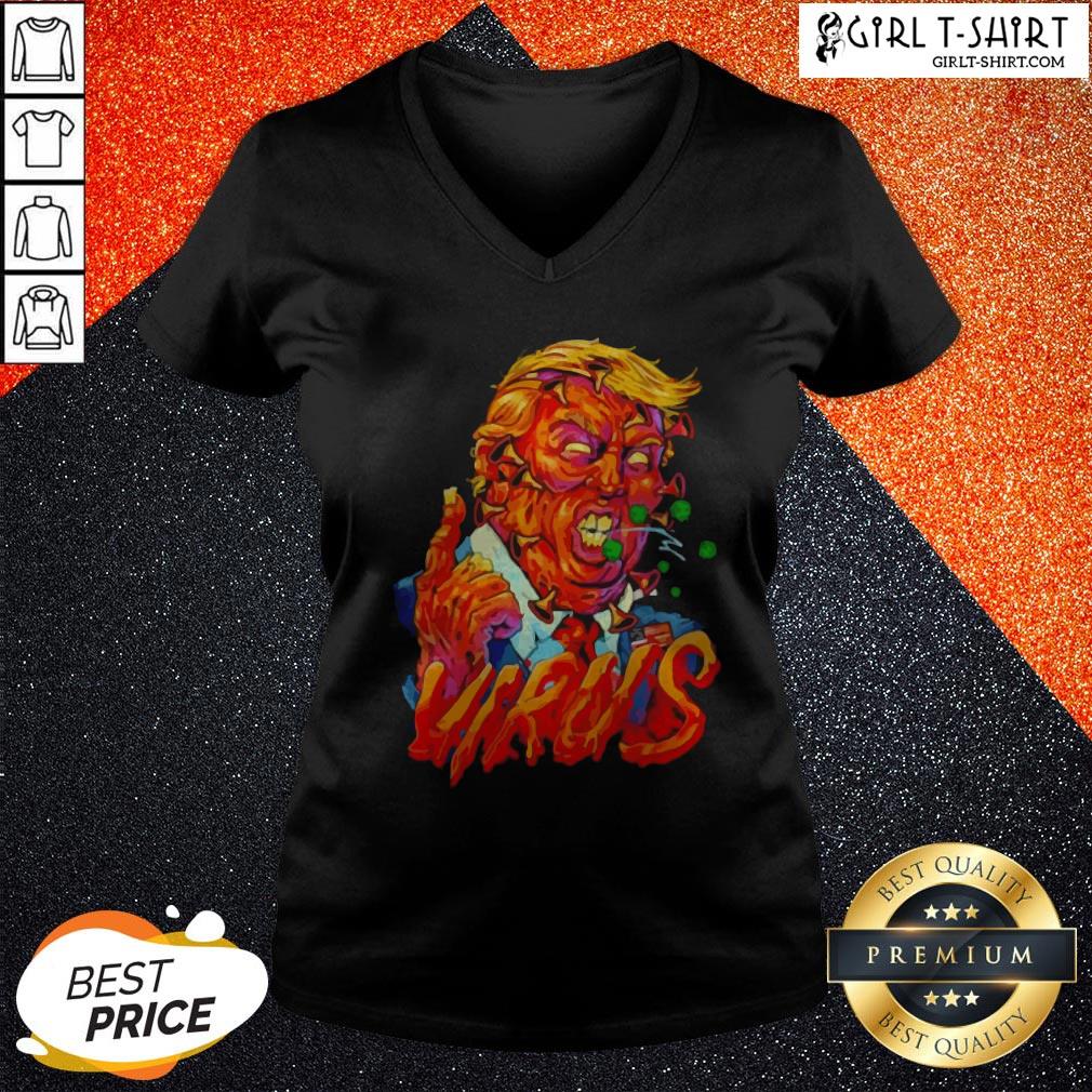 Donald Trump Coronavirus Halloween Shirt - Image 2
