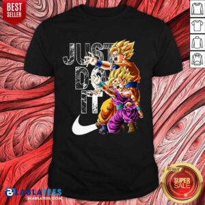 Drangon Ball Nike Just Do It Shirt