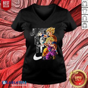 Alternative view of Drangon Ball Nike Just Do It Shirt