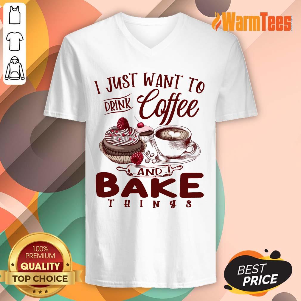 Drink Coffee And Bake Things Shirt - Image 5