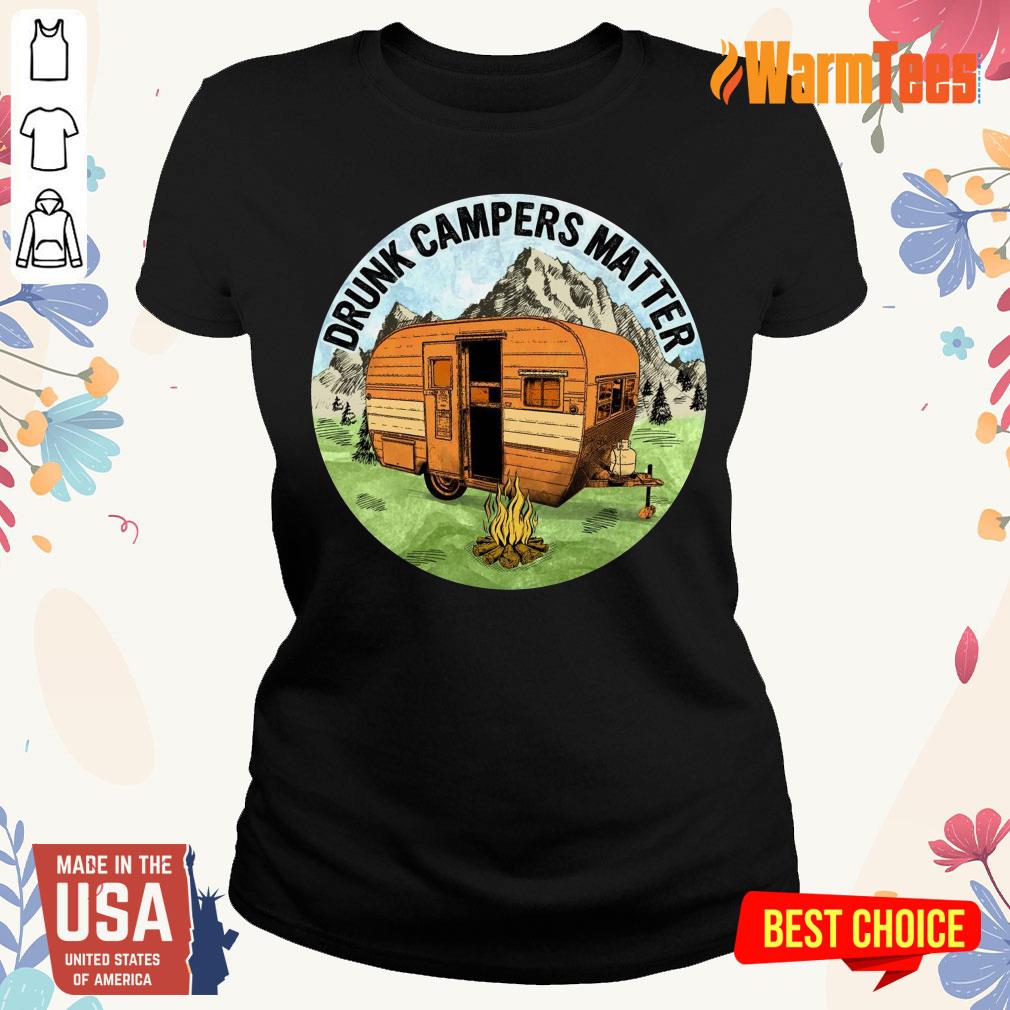 Drunk Campers Matter Shirt - Image 2