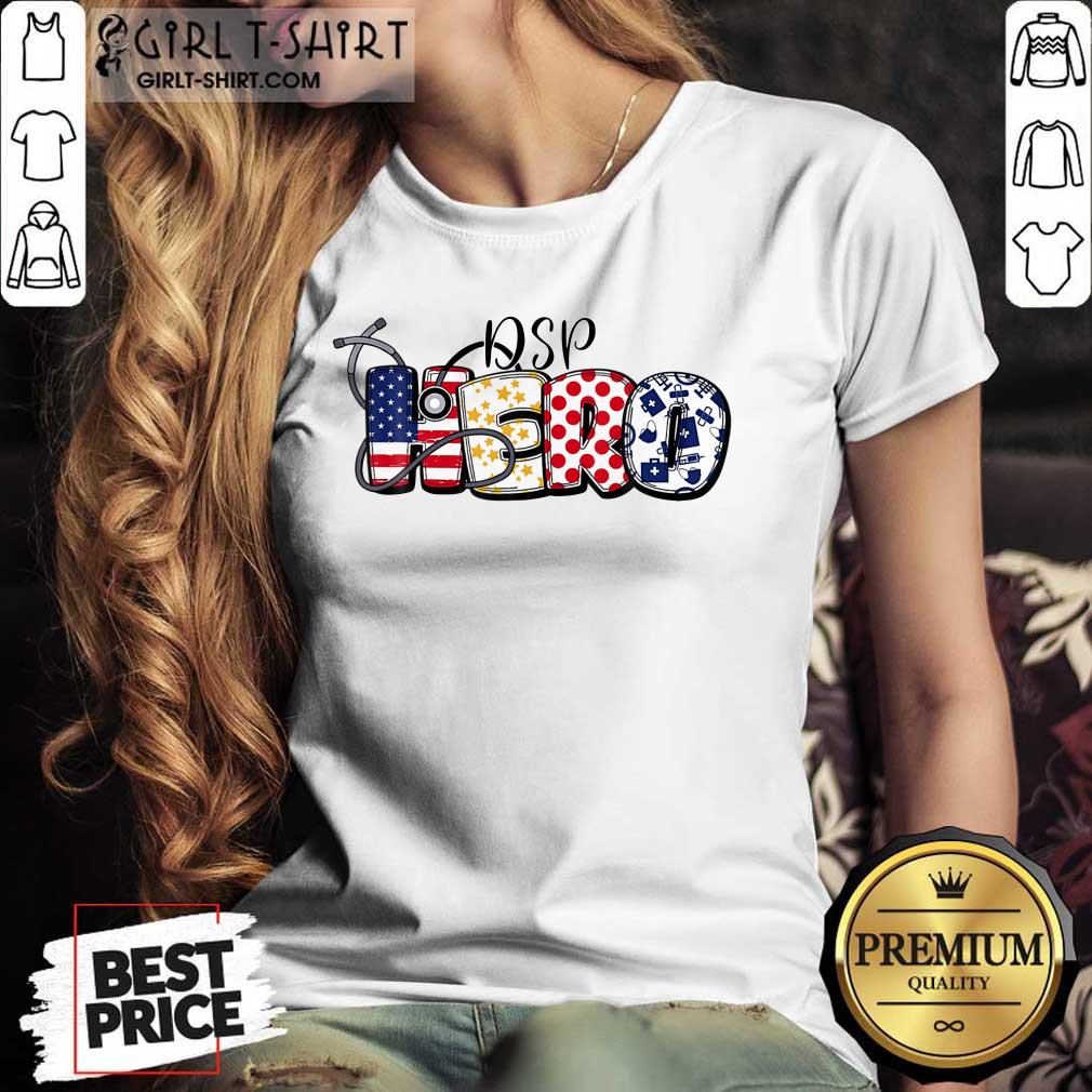 DSP Hero Shirt For Nurse Doctor Medical American Flag Shirt - Image 3
