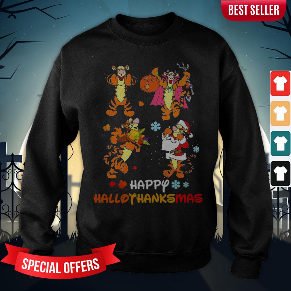 Dumbo Happy Hallothanksmas Shirt - Image 4