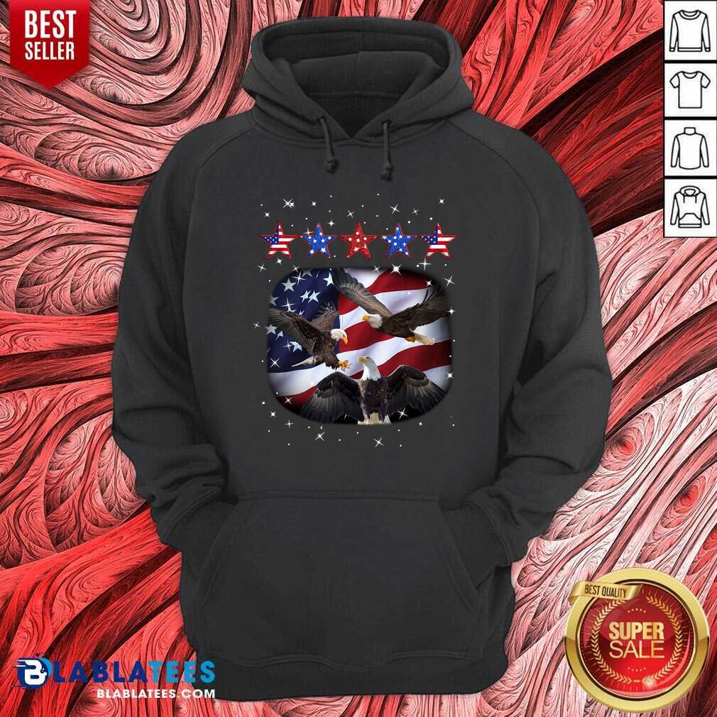 Eagle Five Star America 4th Of July Shirt - Image 5