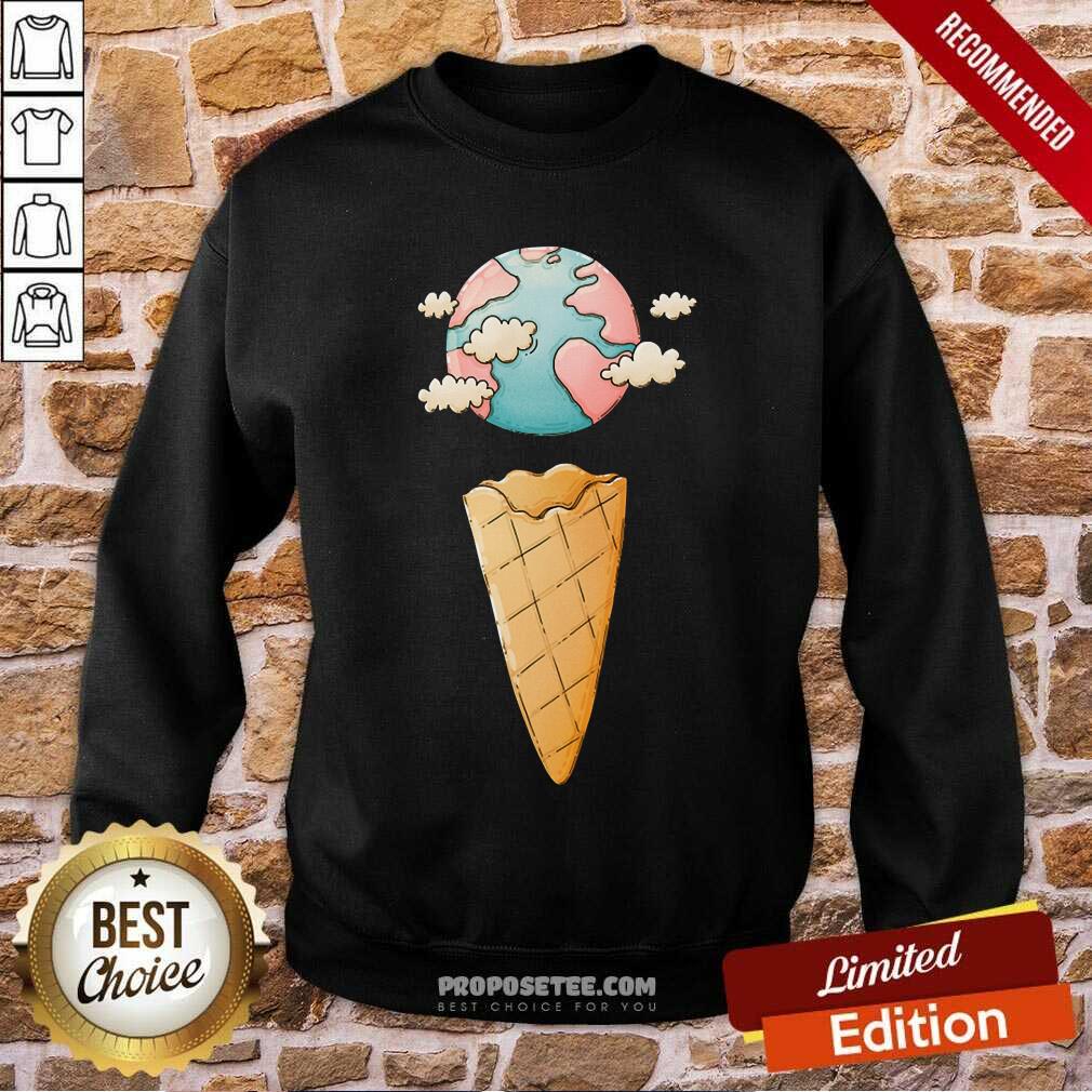 Earth Ice Cream Shirt - Image 5
