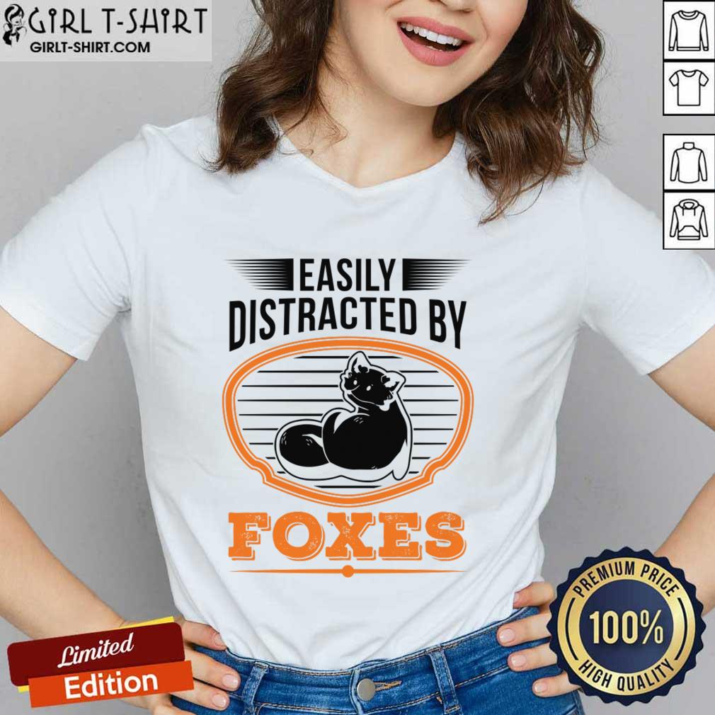 Easily Distracted By Foxes Shirt - Image 2
