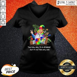 Alternative view of Economic Gnome Guitar You May Say I’m A Dreamer But I’m Not The Only One Shirt