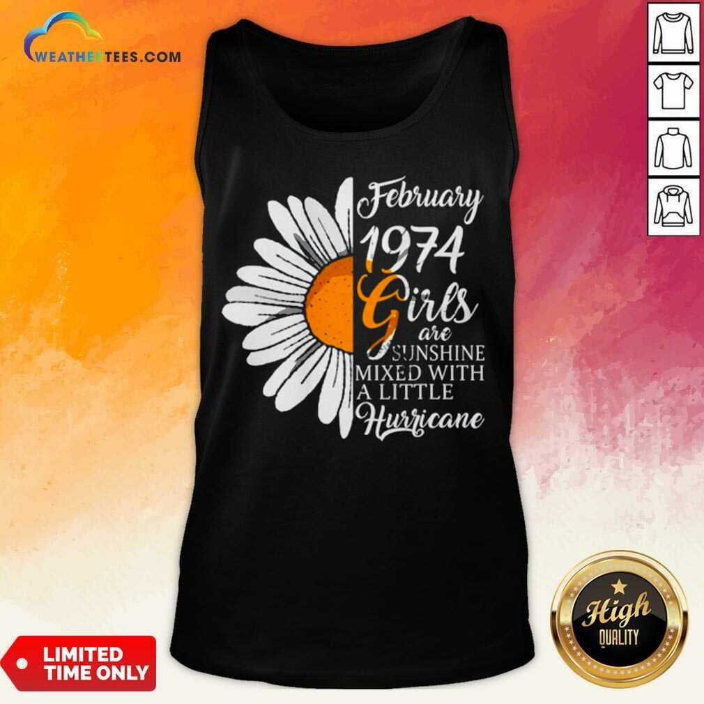 Ecstatic February Girl 1974 Birthday Shirt - Image 2