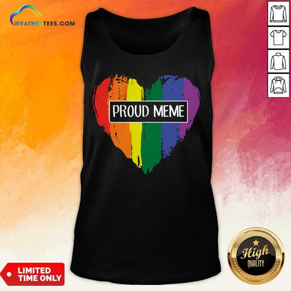 Ecstatic MeMe Rainbow Heart 022 Shirt - Image 5