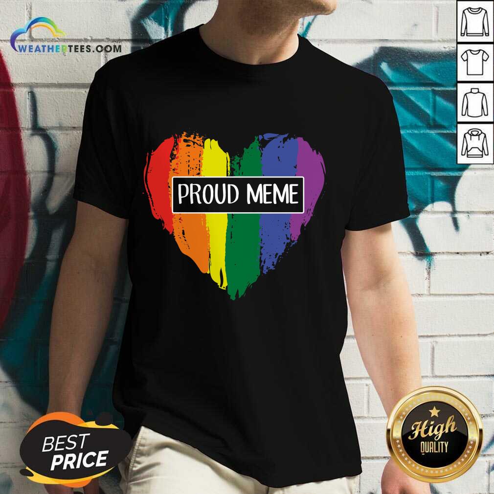 Ecstatic MeMe Rainbow Heart 022 Shirt - Image 3