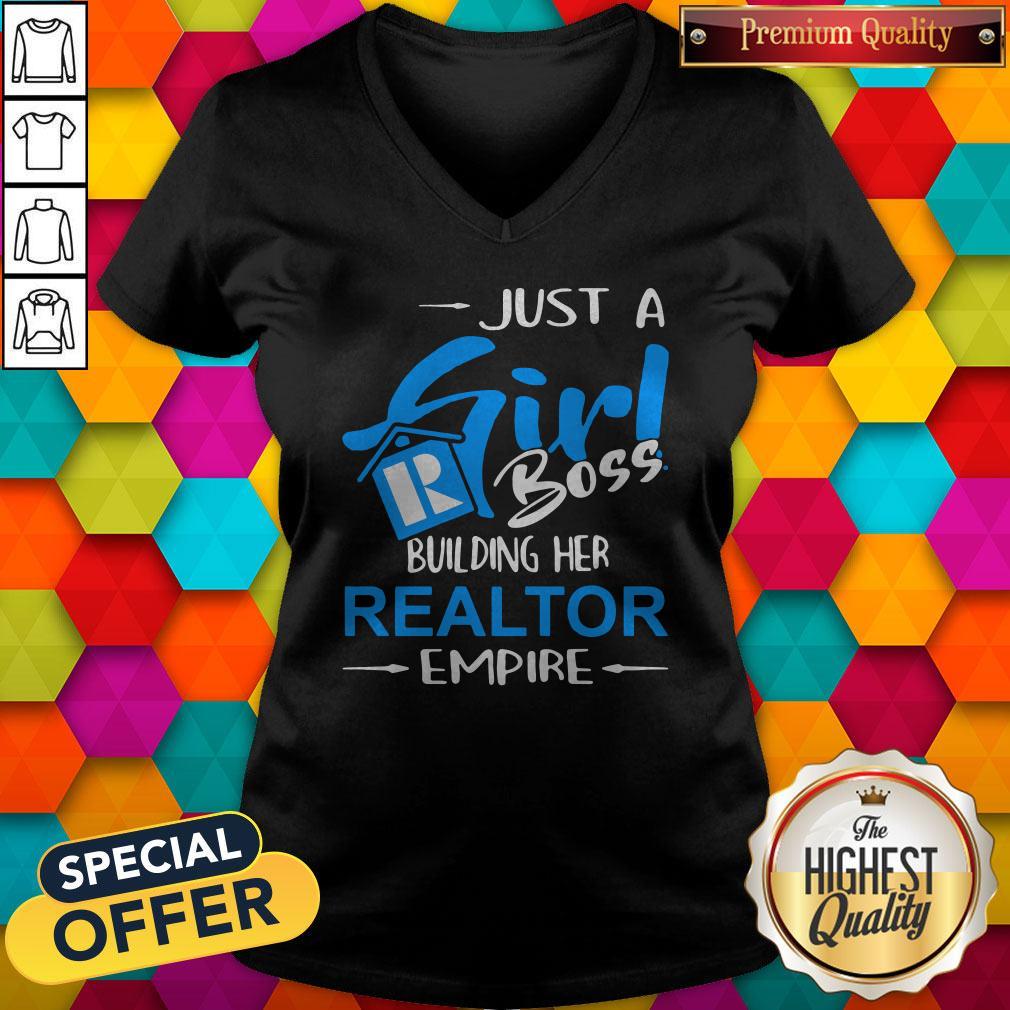 Elegant Just A Girl Boss Building Her Realtor Empire Shirt - Image 2