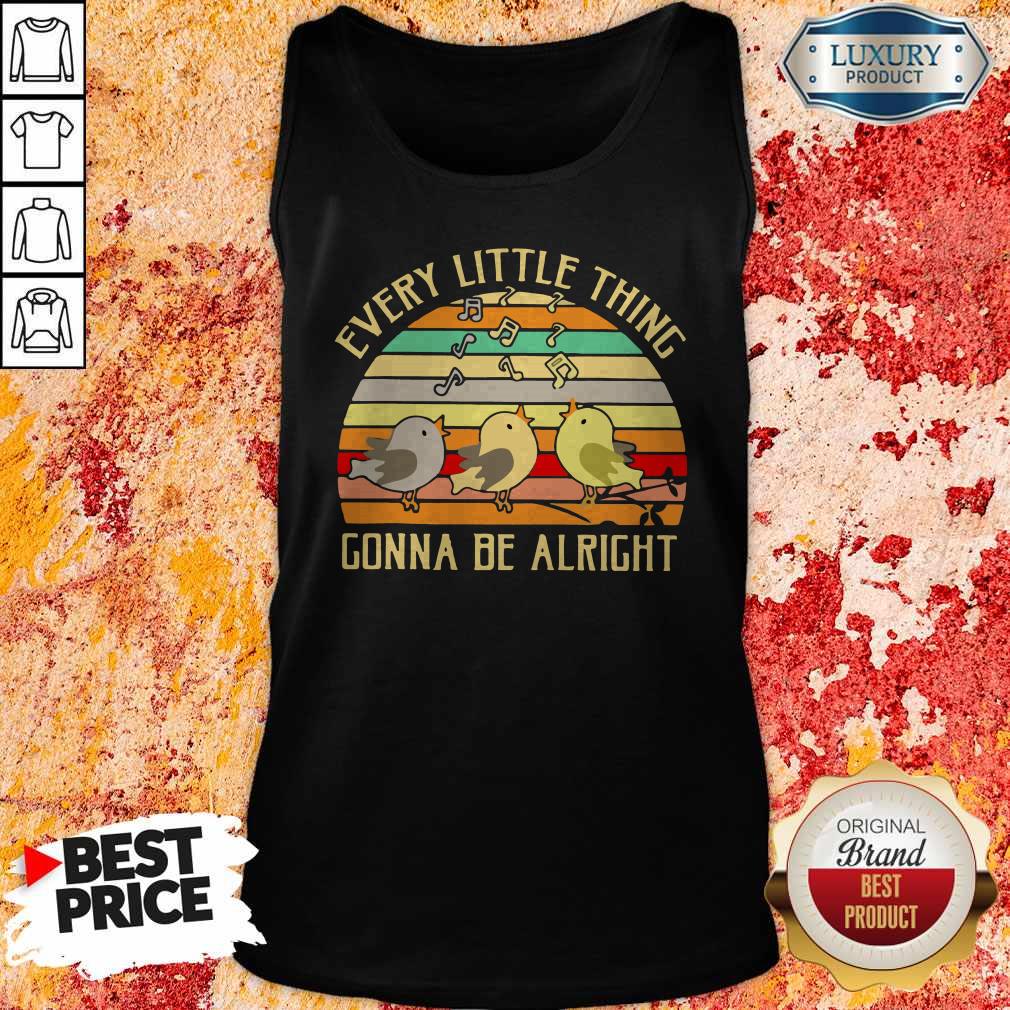 Every Little Thing Is Gonna Be Alright Vintage Shirt - Image 4
