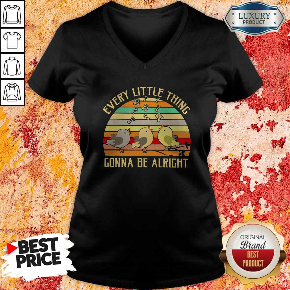 Every Little Thing Is Gonna Be Alright Vintage Shirt - Image 2
