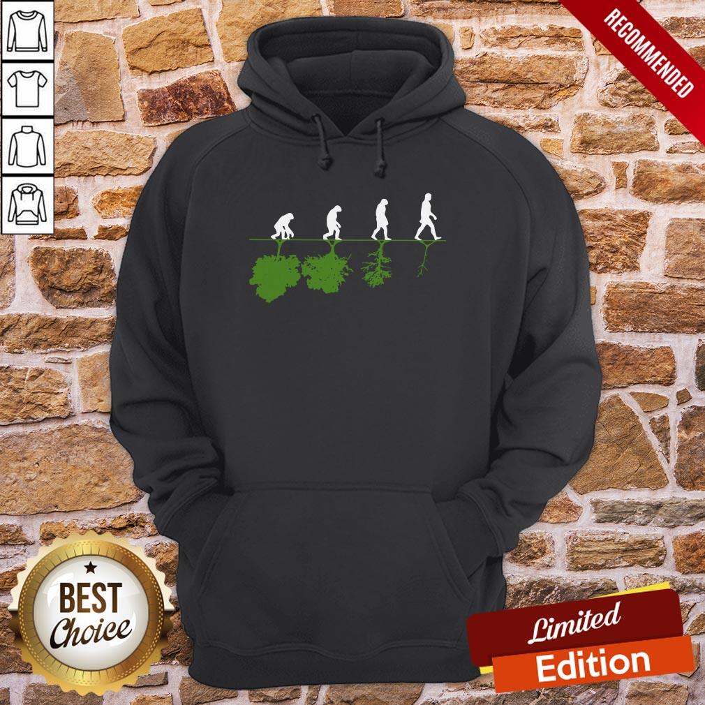 Evolution Humans And Trees Shirt - Image 5