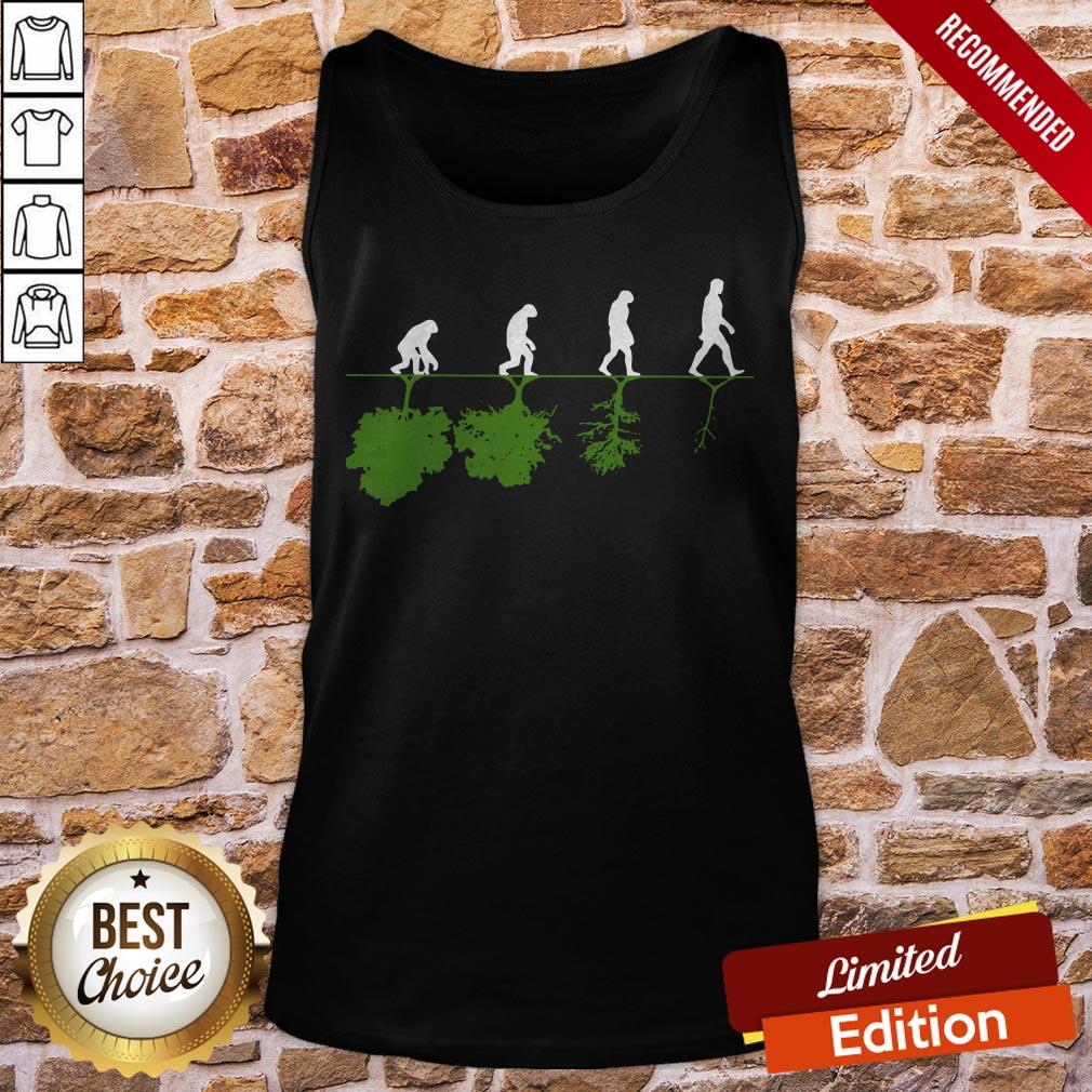 Evolution Humans And Trees Shirt - Image 3