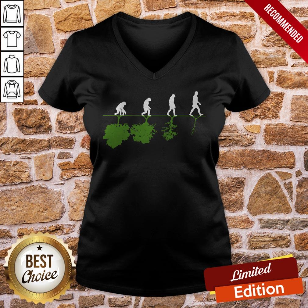 Evolution Humans And Trees Shirt - Image 2