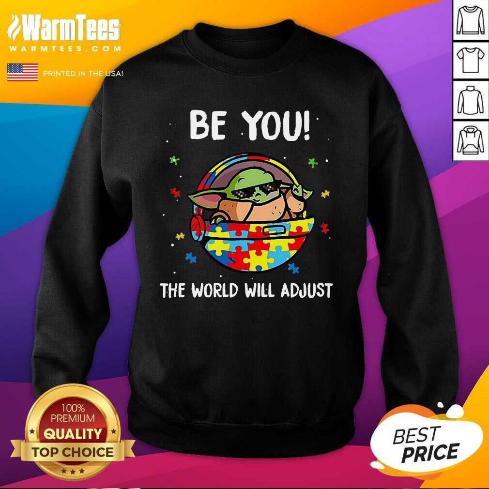 Excellent Baby Yoda Autism You World 5 Shirt - Image 3